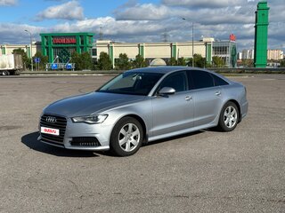 2016 Audi A6 IV (C7) Рестайлинг, серебристый, 2300000 рублей, вид 2