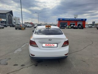 2014 Hyundai Solaris I, синий, 510000 рублей, вид 3