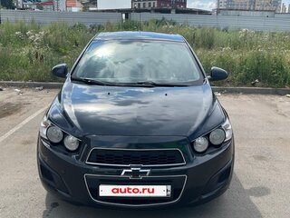 2012 Chevrolet Aveo II, чёрный, 515000 рублей, вид 4