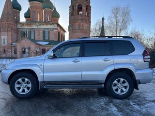 2008 Toyota Land Cruiser Prado 5-speed 120 Series Рестайлинг, серебристый, 2680000 рублей, вид 4