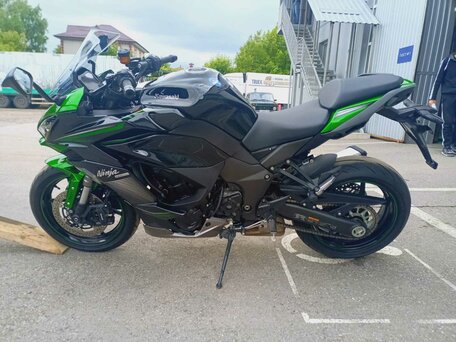 2022 Kawasaki Ninja 1000 SX, зелёный, 1680000 рублей, вид 1