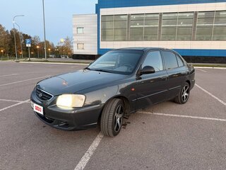 2008 Hyundai Accent ТагАЗ II, серый, 450000 рублей, вид 1