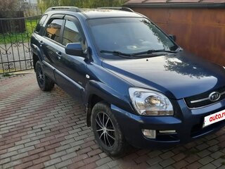 2008 Kia Sportage II, синий, 720000 рублей, вид 3