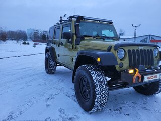 2007 Jeep Wrangler III (JK), зелёный, 2500000 рублей, вид 5