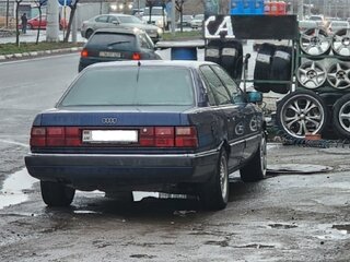 1990 Audi 200 II (C3) Рестайлинг, синий, 1000000 рублей, вид 5