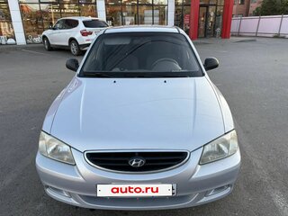 2008 Hyundai Accent ТагАЗ II, серебристый, 630000 рублей, вид 3