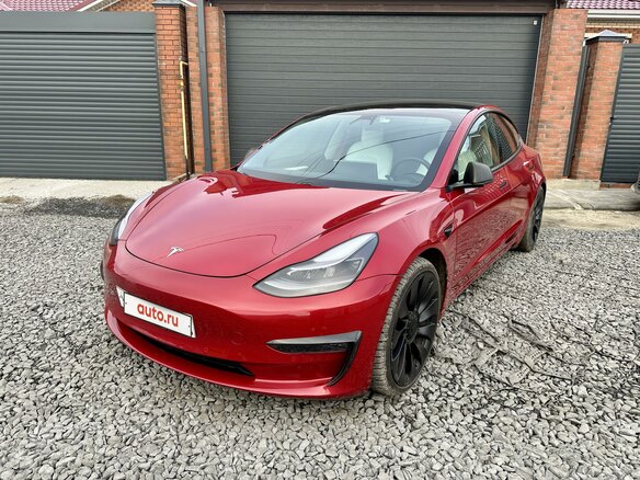 2021 Tesla Model 3 Performance I, красный, 3800000 рублей