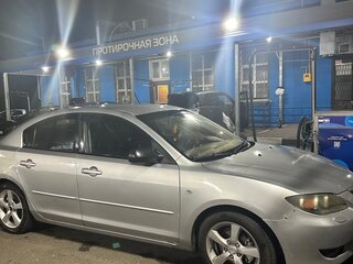 2005 Mazda 3 I (BK), серебристый, 430000 рублей, вид 2
