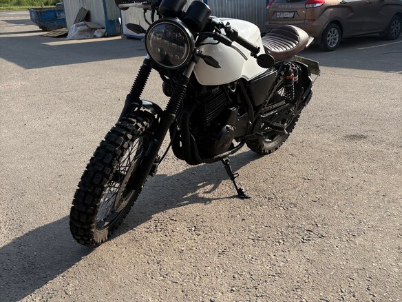 1990 Honda GB 400, белый, 324999 рублей