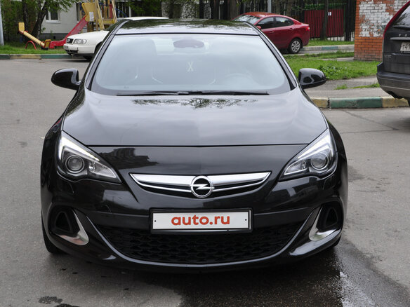 2012 Opel Astra OPC J, чёрный - вид 9