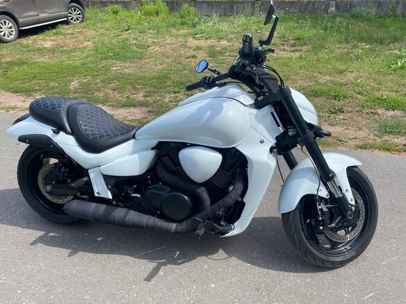 2007 Suzuki Boulevard M109R, белый, 820000 рублей - вид 2