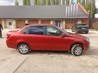 2022 Lada (ВАЗ) Granta Euro-2 I Рестайлинг, красный, 700000 рублей, вид 3