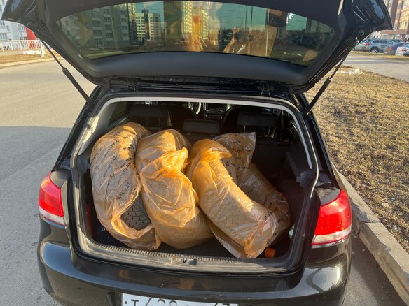 2012 Volkswagen Golf VI, чёрный, 650000 рублей - вид 6