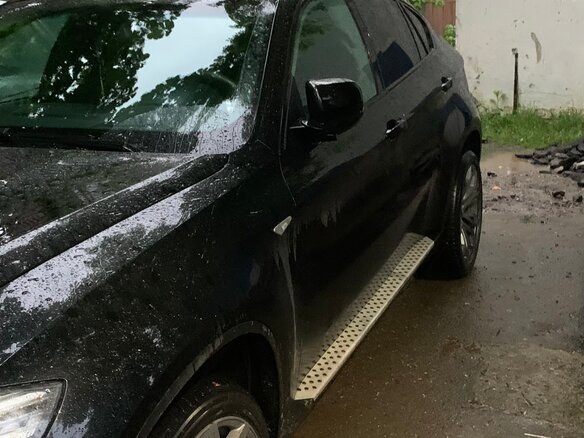 2008 BMW X6 50i 6-speed I (E71), чёрный, 1950000 рублей - вид 13