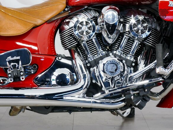 2015 Indian Roadmaster, красный - вид 9