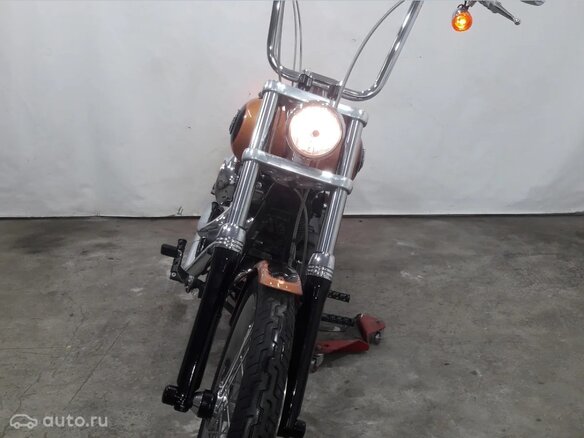 2008 Harley-Davidson Dyna Wide Glide, золотистый - вид 5