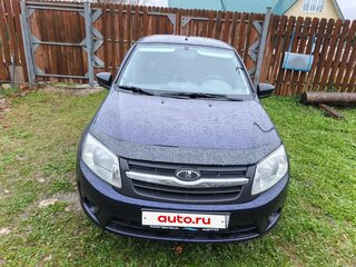 2015 Lada (ВАЗ) Granta I, синий, 305000 рублей, вид 1