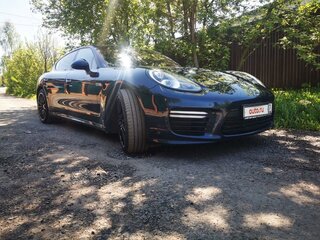2013 Porsche Panamera Turbo Executive I Рестайлинг, синий, 2950000 рублей, вид 4