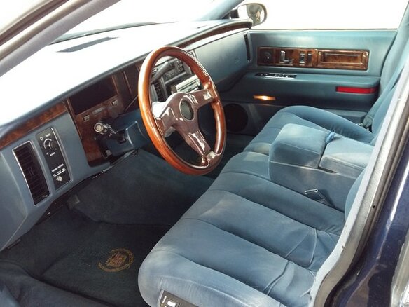 1994 Cadillac Fleetwood II, голубой - вид 7
