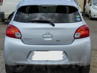 2014 Mitsubishi Mirage VI, серебристый, 670000 рублей, вид 4