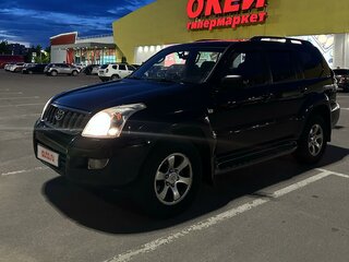 2007 Toyota Land Cruiser Prado 5-speed 120 Series Рестайлинг, чёрный, 2200000 рублей, вид 1