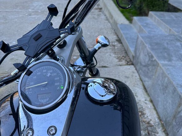 2001 Honda Shadow 400, чёрный, 450000 рублей - вид 9