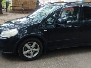 2009 Suzuki SX4 I (Classic), чёрный, 599999 рублей, вид 3