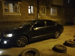2008 Volkswagen Passat B6, чёрный, 750000 рублей, вид 3