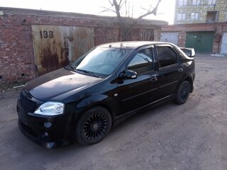 2011 Renault Logan I Рестайлинг, чёрный, 450000 рублей, вид 1