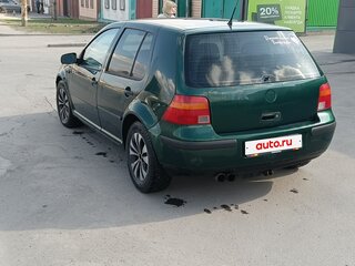 1999 Volkswagen Golf IV, зелёный, 320000 рублей, вид 2