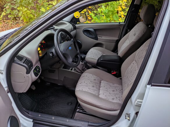 2010 Lada (ВАЗ) Kalina I, белый, 465000 рублей - вид 28