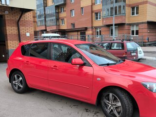 2008 Mazda 3 I (BK) Рестайлинг, красный, 625000 рублей, вид 3