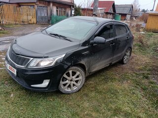 2012 Kia Rio 5-speed III, чёрный, 380000 рублей, вид 1