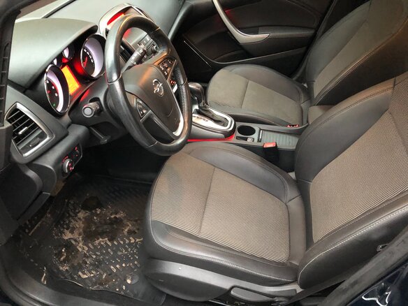 2012 Opel Astra J, синий - вид 12