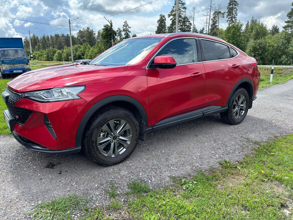 2022 Haval F7x I Рестайлинг, красный, 2250000 рублей - вид 3