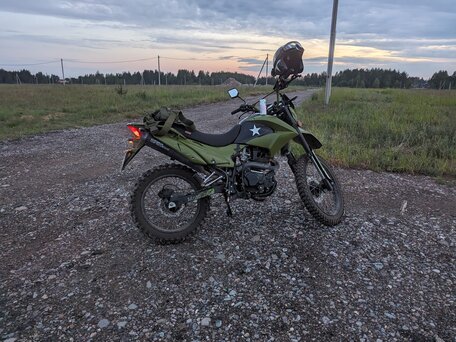 2021 Motoland Enduro 250, зелёный, 115000 рублей, вид 2