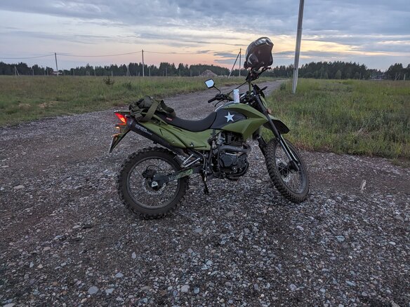 2021 Motoland Enduro 250, зелёный, 115000 рублей - вид 1