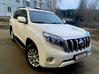 2014 Toyota Land Cruiser Prado 150 Series Рестайлинг 1, белый, 3400000 рублей, вид 5