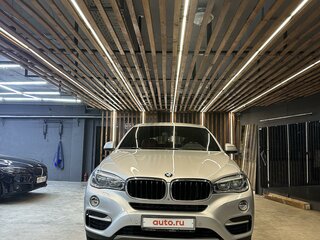 2015 BMW X6 30d II (F16), серебристый, 3900000 рублей, вид 5