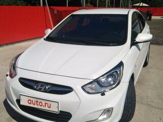 2012 Hyundai Solaris I, белый, 870000 рублей, вид 3