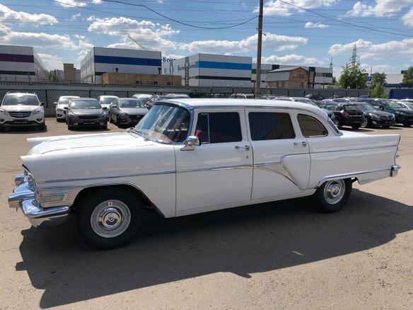 1974 ГАЗ 13 «Чайка», белый - вид 6