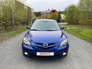 2007 Mazda 3 I (BK) Рестайлинг, синий, 790000 рублей, вид 3