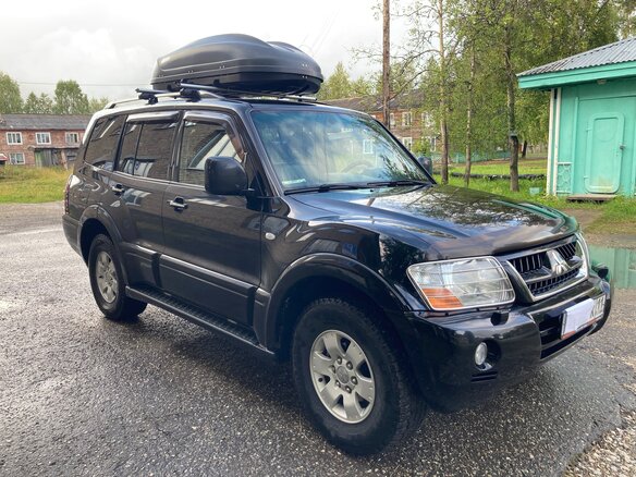 2006 Mitsubishi Pajero III Рестайлинг, чёрный, 1800000 рублей - вид 6