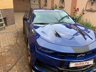 2019 Chevrolet Camaro VI Рестайлинг, синий, 3250000 рублей, вид 5
