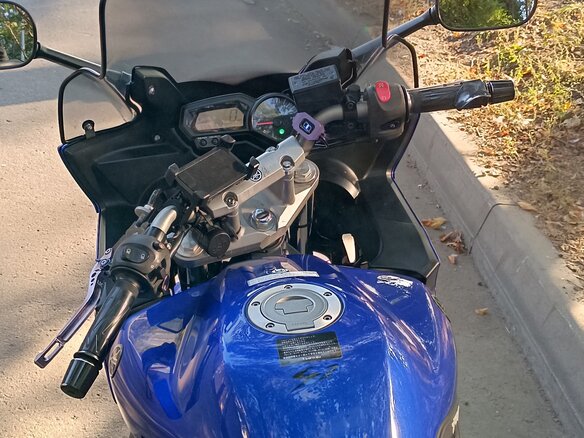2007 Yamaha FZ6, синий, 490000 рублей - вид 10