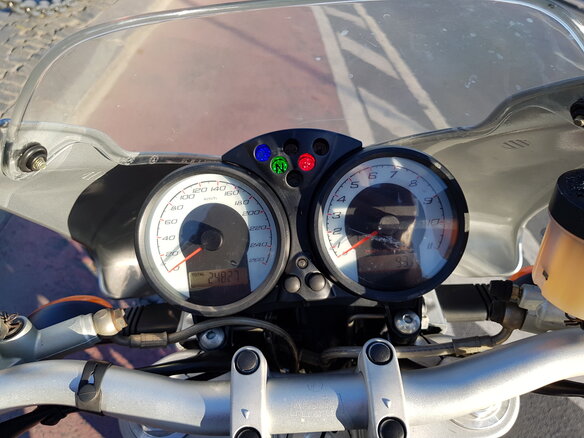2007 Ducati Monster S2R, серебристый - вид 10