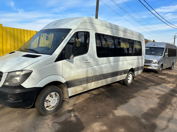 2014 Mercedes-Benz Sprinter, белый, 2600000 рублей - вид 1