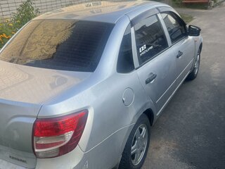 2012 Lada (ВАЗ) Granta I, серебристый, 450000 рублей, вид 5