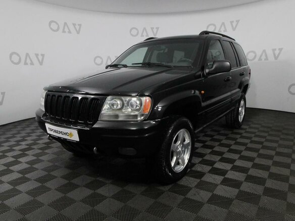 1999 Jeep Grand Cherokee II (WJ), чёрный