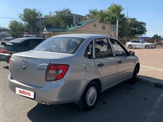 2013 Lada (ВАЗ) Granta I, серебристый, 450000 рублей, вид 2